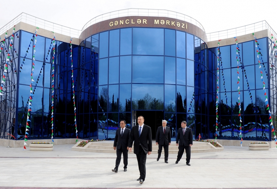 Ağstafada Gənclər Mərkəzi açılmışdır