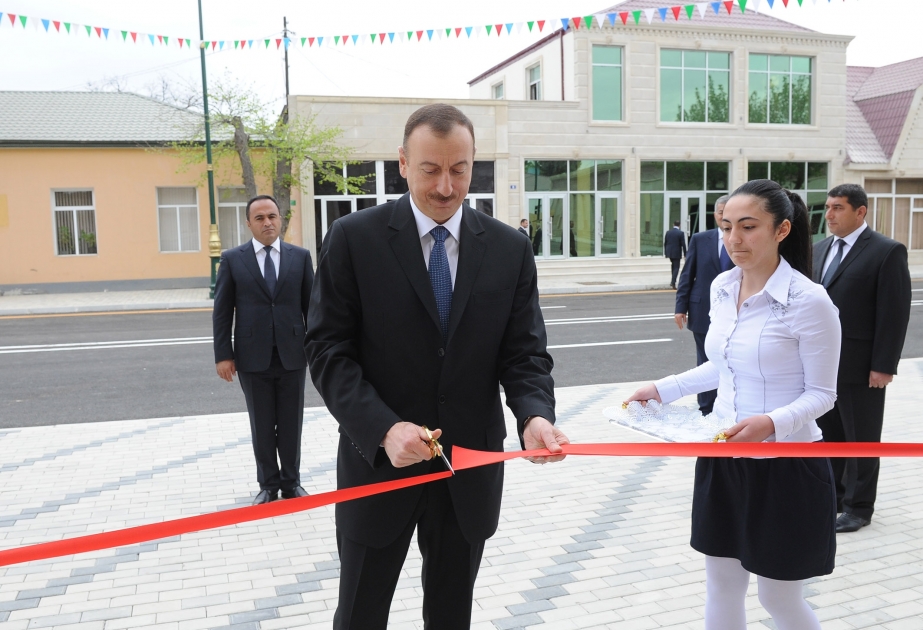 Yeni Azərbaycan Partiyası Ağstafa rayon təşkilatının yeni inzibati binası istifadəyə verilmişdir