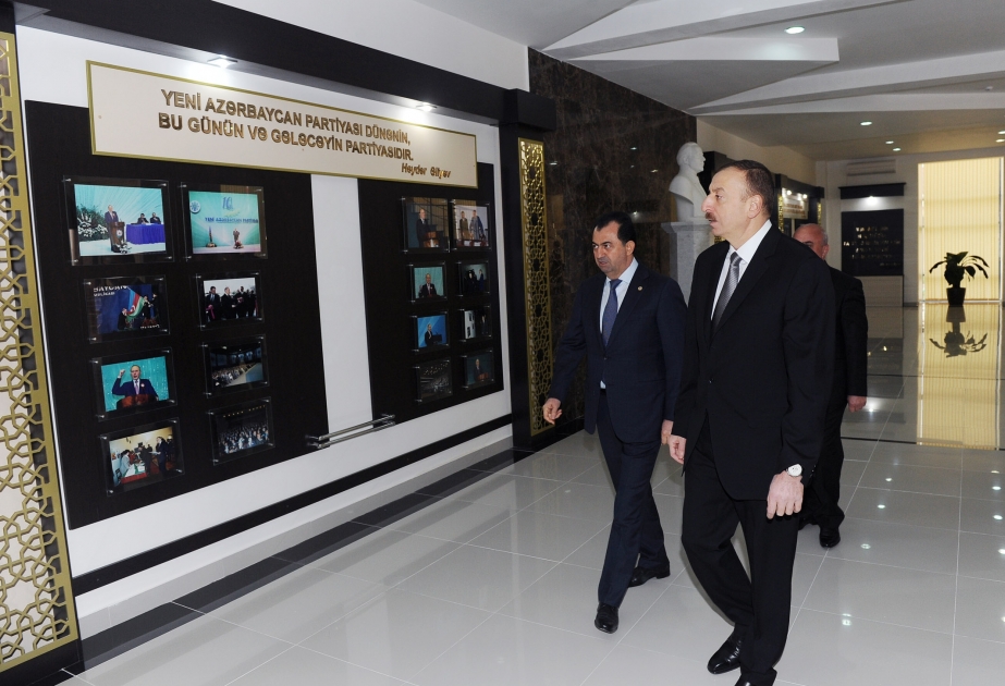 Yeni Azərbaycan Partiyası Astara rayon təşkilatının inzibati binası istifadəyə verilmişdir