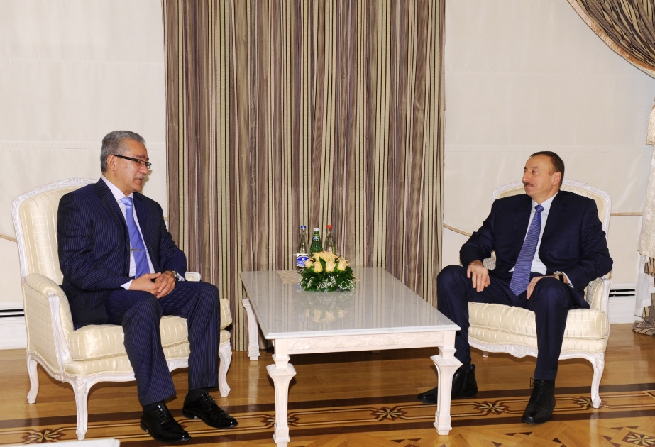 Prezident İlham Əliyev Özbəkistanın Azərbaycandakı səfirini qəbul etmişdir