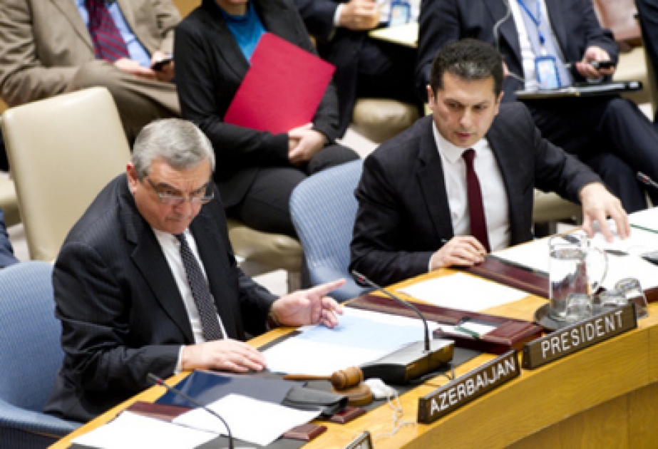 Le Conseil de sécurité de l’ONU a adopté sa première résolution sous la présidence de l’Azerbaïdjan
