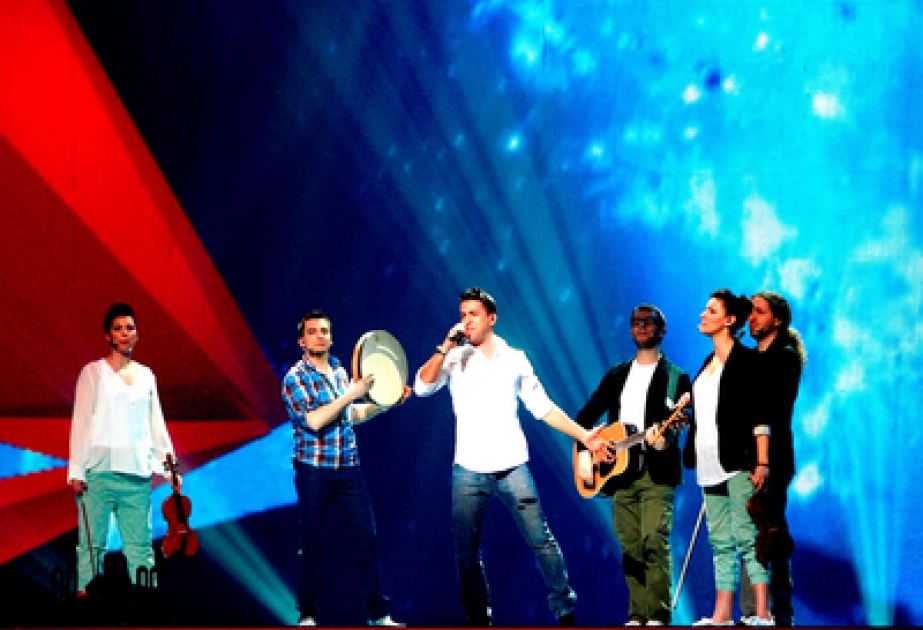 « Allume le feu ! »La première répétition du représentant serbe au « Baku Crystal Hall »