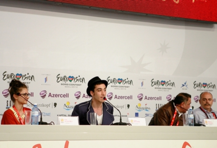 “Allume le feu!”Can Bonomo: Si je gagne l’Eurovision – 2012 je vais hisser aussi le drapeau de l’Azerbaïdjan