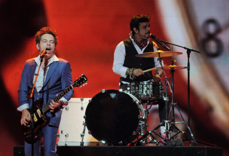 “Allume le feu!” Deuxième répétition du groupe israélien « Izabo » sur la scène de Bakou