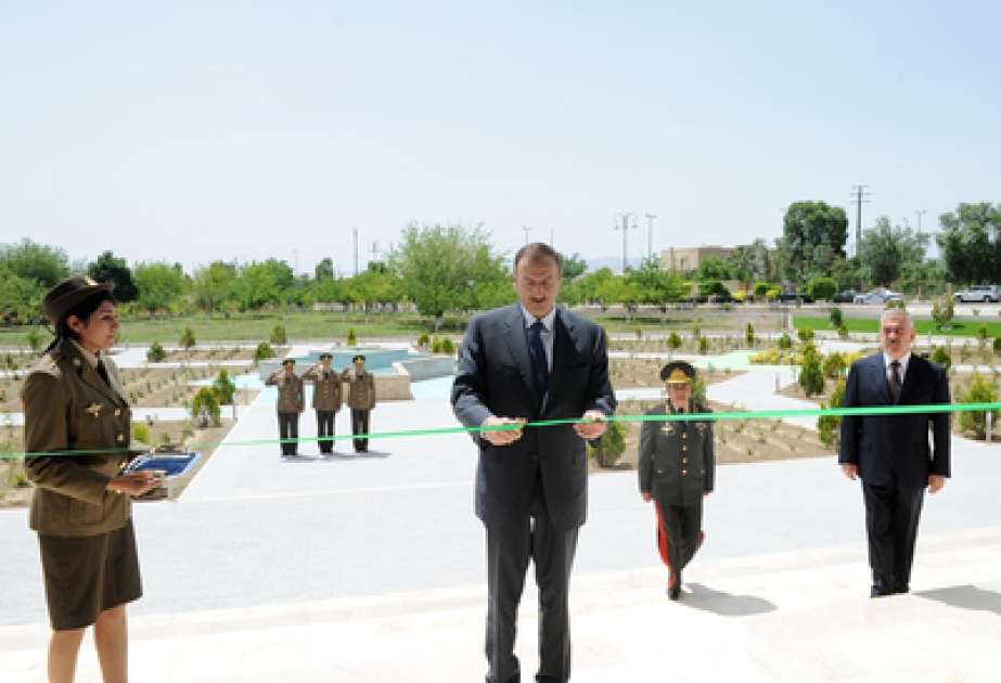 L’inauguration du bâtiment administratif du Ministère des Situations d’Urgence de la République autonome de Nakhitchevan
