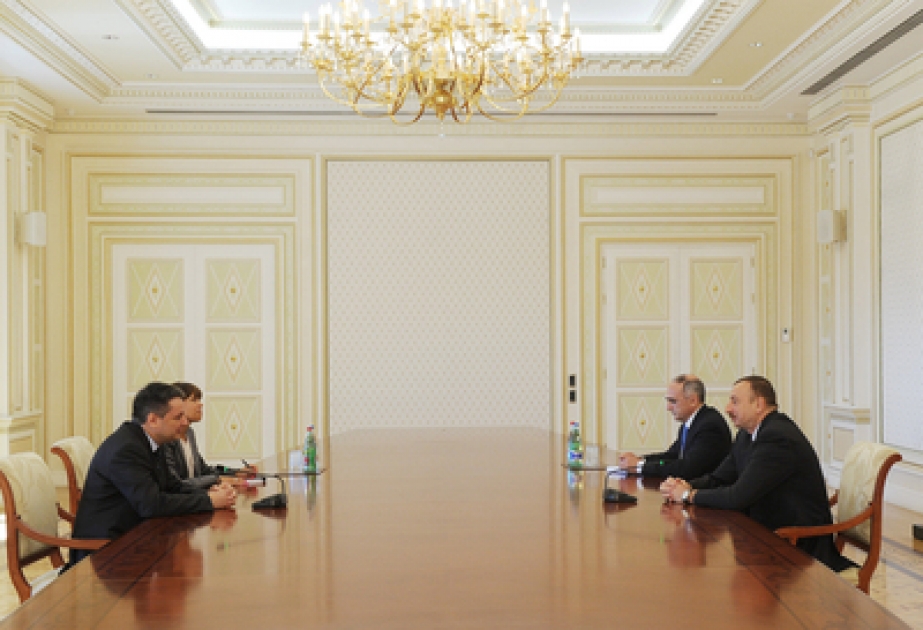 Le président azerbaïdjanais Ilham Aliyev a reçu Gilbert Saboya Sunyé, ministre des affaires étrangères de la Principauté d’Andorre