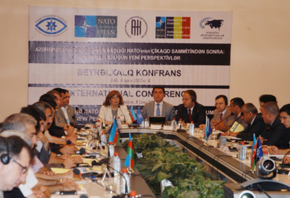 Une conférence intitulée « La coopération Azerbaïdjan –OTAN, de nouvelles perspectives de coopération après le sommet de Chicago de l’OTAN » a entamé son travail à Bakou