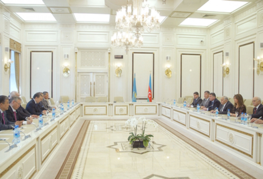 Le président du Sénat du Kazakhstan a été au Milli Médjlis