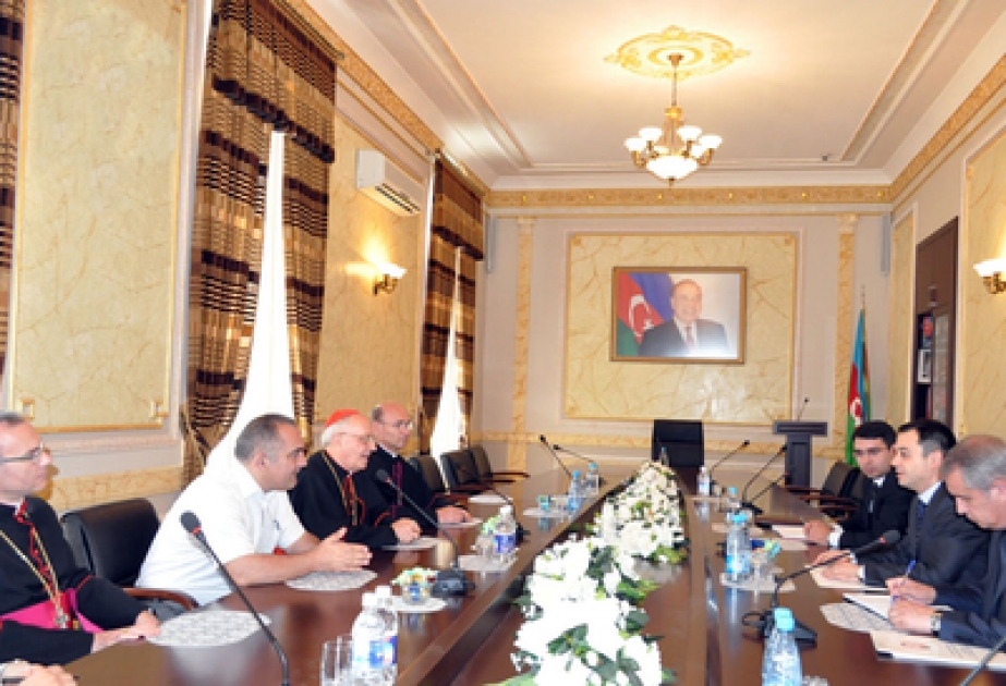 Chairman of Azerbaijan State Committee on Religious Structures meets Vatican delegation