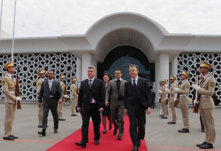 Le président macédonien George Ivanov a terminé sa visite en Azerbaïdjan