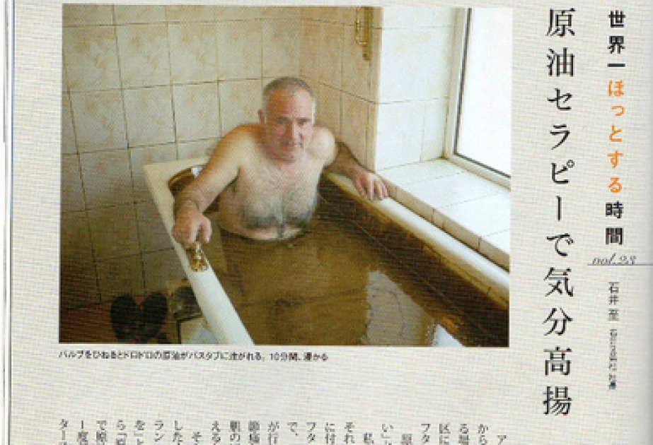 Japanese magazine highlights Azerbaijan`s Naftalan Therapeutic Center