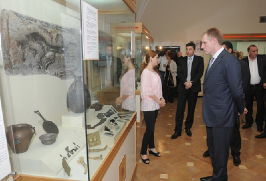Le Musée National d’Histoire de l’Azerbaïdjan a suscité une riche impression chez l’hôte monténégrin