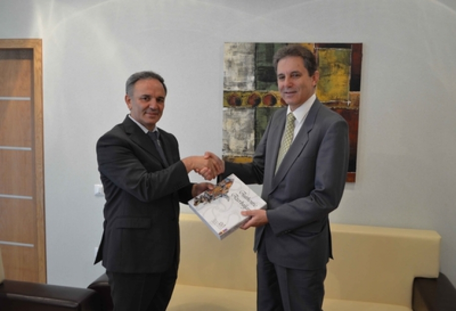 Le chef de la représentation de Chypre du Nord en Azerbaïdjan a été au Conseil de presse