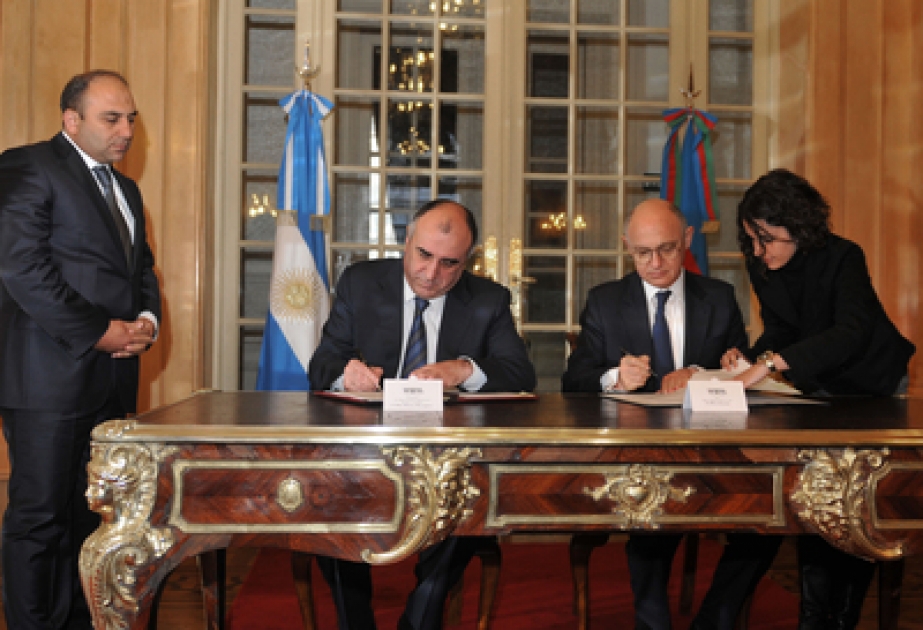 Un accord sur la coopération entre l’Azerbaïdjan et l’Argentine dans le domaine économique et commercial a été conclu