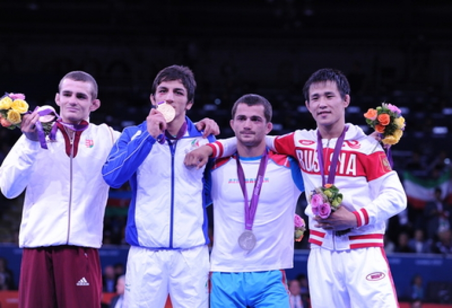 Le lutteur azerbaïdjanais Rovchan Bayramov a décroché l’argent des Jeux olympiques d’été de Londres