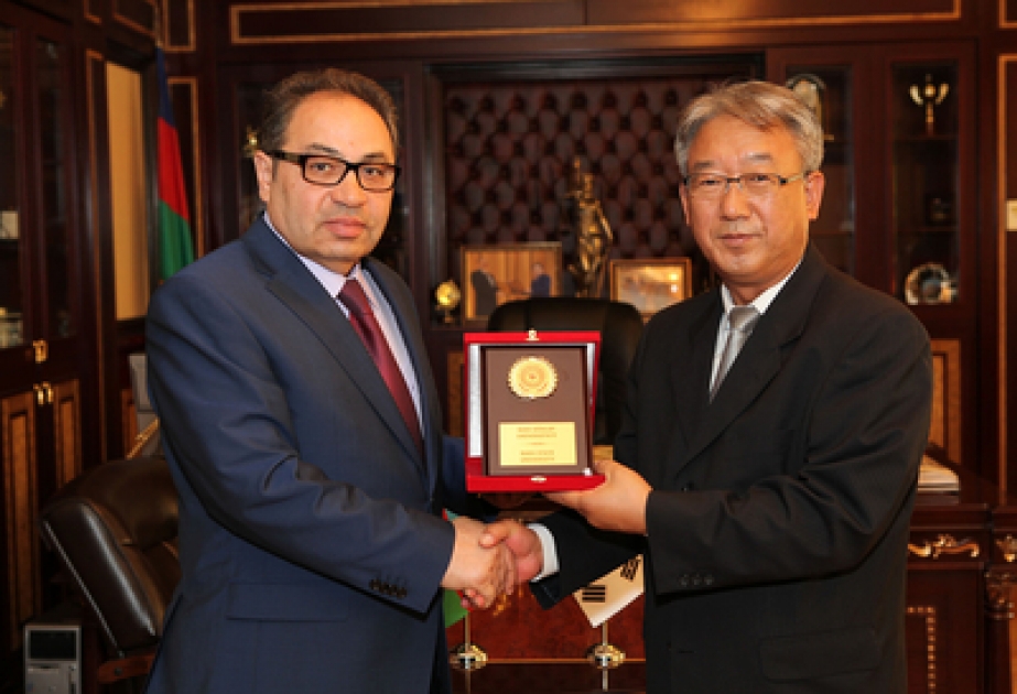 L’ambassadeur coréen en Azerbaïdjan a été à l’Université d’Etat de Bakou