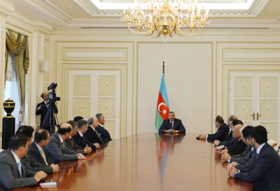 Le président Ilham Aliyev a reçu les ambassadeurs et les chefs des représentations des pays musulmans à l’occasion du mois sacré de Ramadan