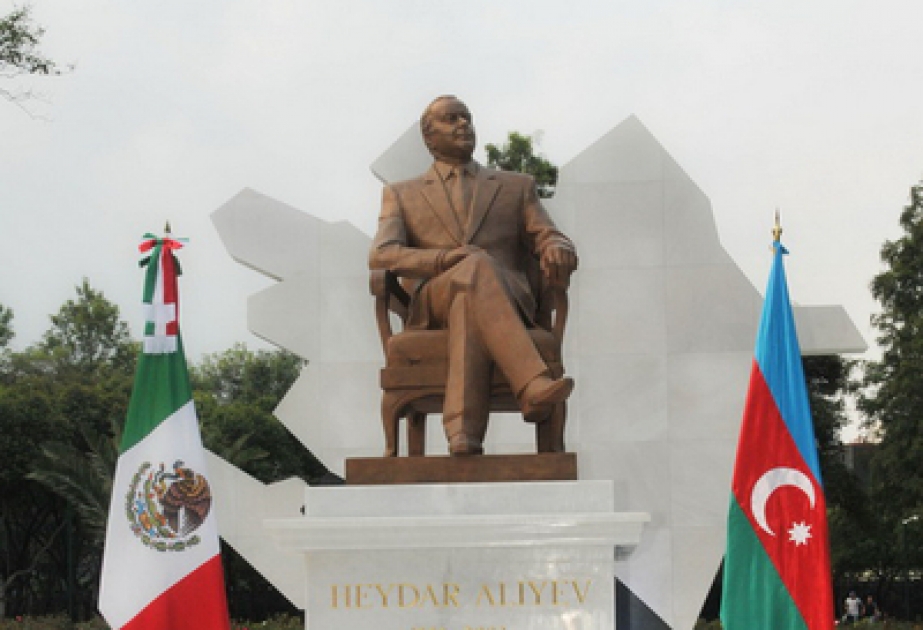 Le Parc d’Amitié Mexique – Azerbaïdjan et le monument d’Heydar Aliyev, dirigeant historique du peuple azerbaïdjanais ont été ouverts à Mexico