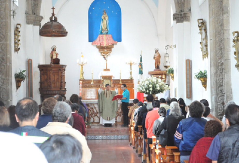 La mémoire des victimes du génocide de Khodjaly a été commémorée dans une des églises anciennes de la ville de Mexico
