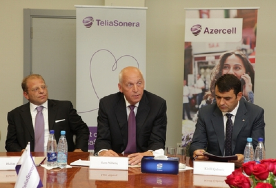 Präsident der Gesellschaft „TeliaSonera“ traf sich mit den Vertretern von Massenmedien