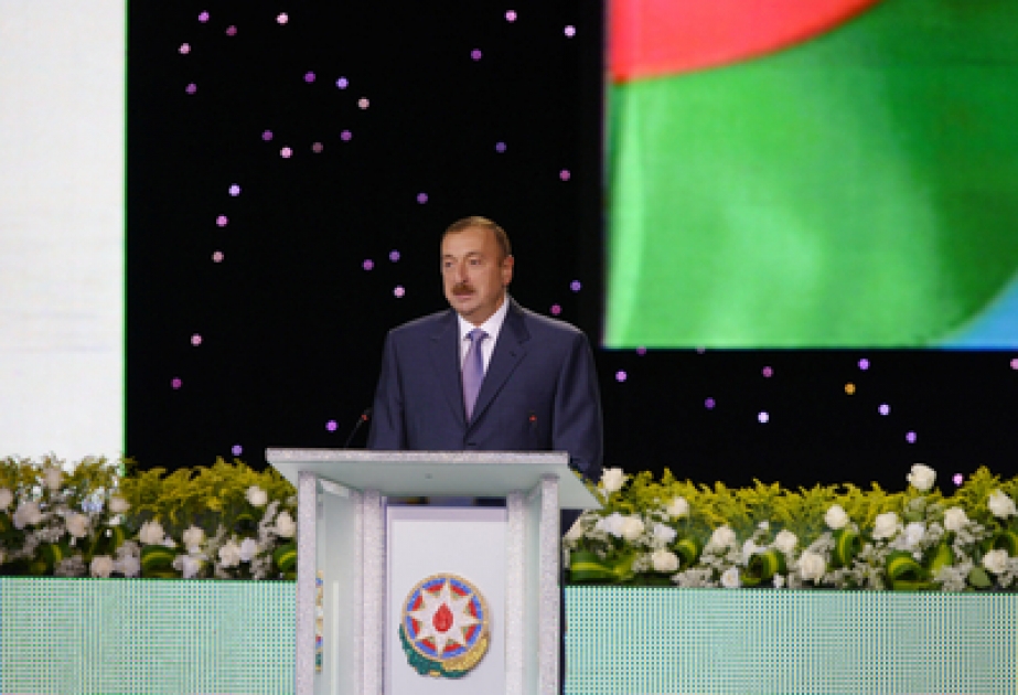 Le Président de la République d'Azerbaïdjan Ilham Aliyev a rencontré les gagnants du XXXe Jeux Olympiques d’été à Londres