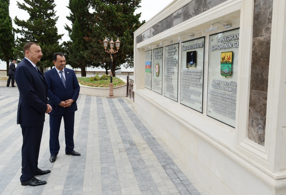 Lənkəranda Bayraq Meydanı ilə tanışlıq