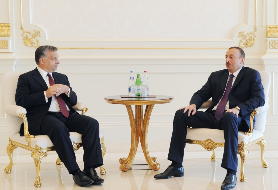 Azərbaycan Prezidenti İlham Əliyev Macarıstanın Baş naziri Viktor Orban ilə görüşmüşdür
