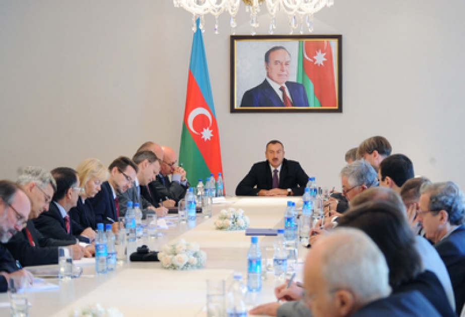 Le président Ilham Aliyev a reçu les ambassadeurs des pays membres de l’OSCE