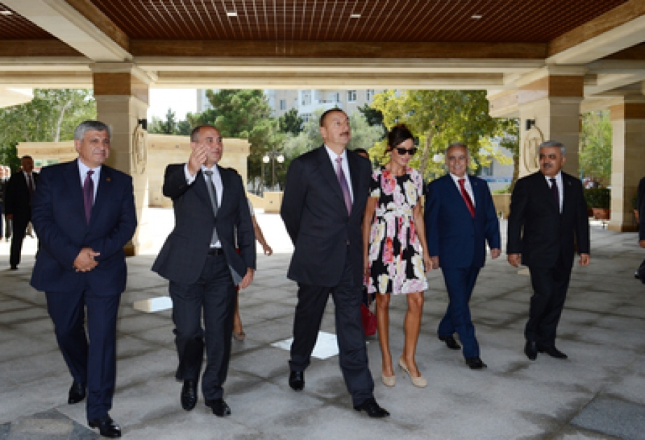 L’ouverture du parc Heydar Aliyev dans l’arrondissement Nizami à Bakou