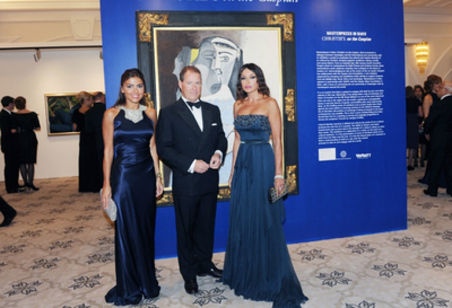 La maison d'enchères Christie's a ouvert sa première exposition à BakouLa Première dame d’Azerbaïdjan Mehriban Aliyeva a participé à la cérémonie d’ouverture
