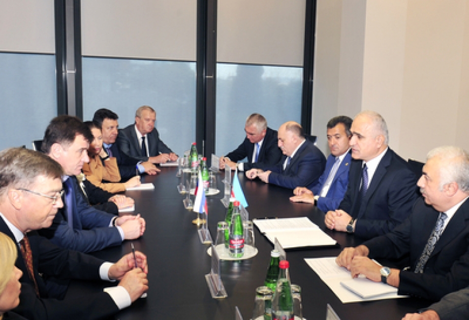 Les questions de développement de la coopération économique entre l’Azerbaïdjan et la Fédération de Russie ont fait l’objet de discussions