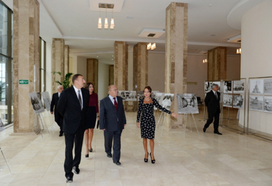 Le président M. Ilham Aliyev a participé à l’ouverture du nouveau bâtiment de la filière Bakou de l’Université d’Etat de Moscou M. V. Lomonosov