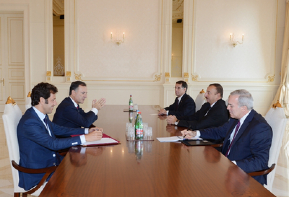 Le président azerbaïdjanais Ilham Aliyev a reçu Franco Frattini, ancien ministre italien des Affaires étrangères