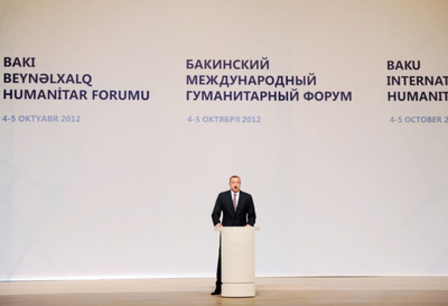 Le IIe Forum Humanitaire International de Bakou a terminé son travailLa cérémonie d’ouverture a été marquée par la présence du président azerbaïdjanais Ilham Aliyev