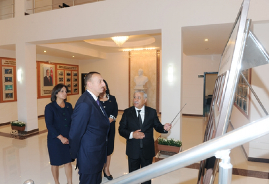 Le président Ilham Aliyev a participé à l’inauguration du nouveau bâtiment du bureau de Zerdab du Parti du Nouvel Azerbaïdjan