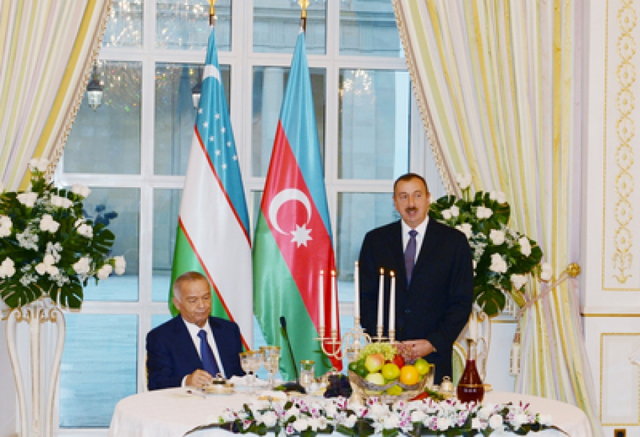 En l’honneur du président ouzbek