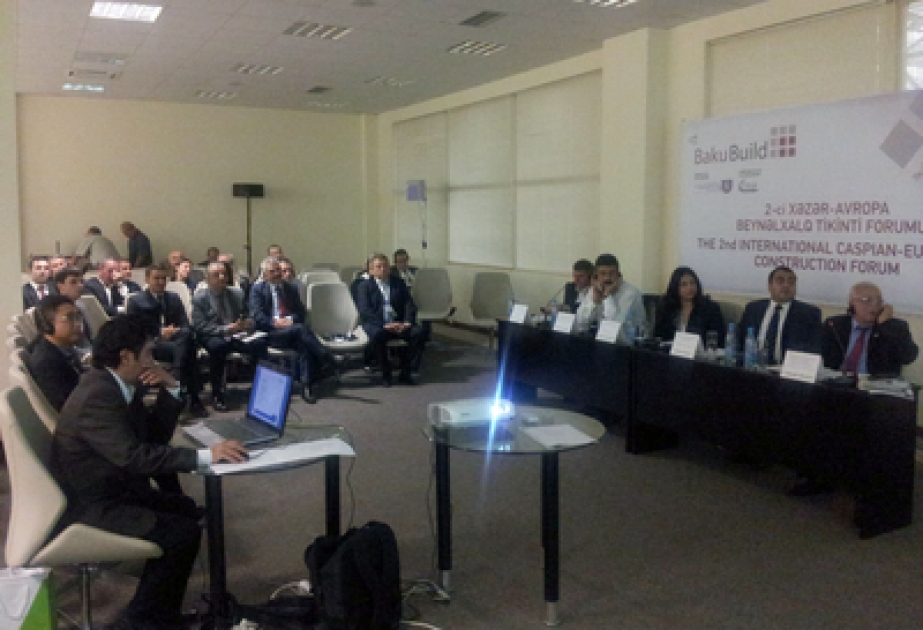 Baku hosts 2nd Caspian-Europe International Construction forum