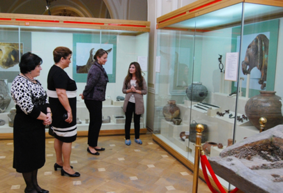 L’épouse du président de la présidence de Bosnie-Herzégovine a visité le Musée National d’Histoire de l’Azerbaïdjan