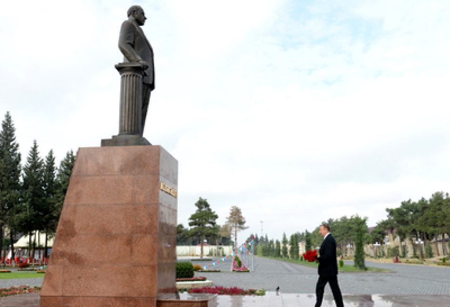 Le président Ilham Aliyev est arrivé en visite dans la région d’Imichli
