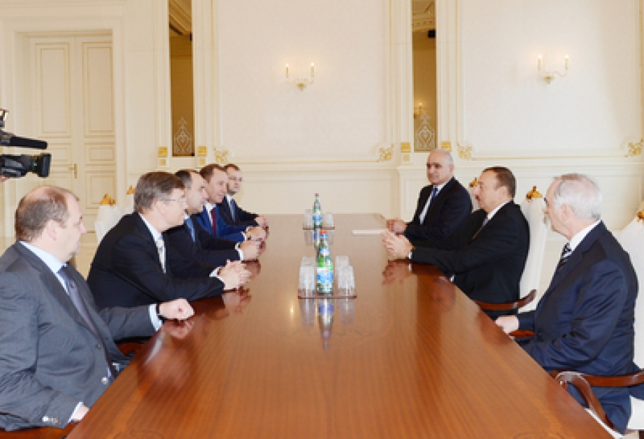 Le président azerbaïdjanais Ilham Aliyev a reçu la délégation conduite par le chef de la République de Karatchaïévo-Tcherkessie de la Russie