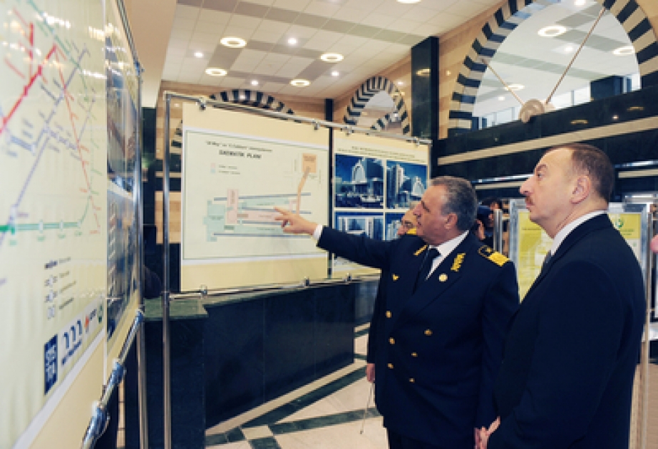 8 noyabr Bakı Metropoliteni işçilərinin peşə bayramıdır