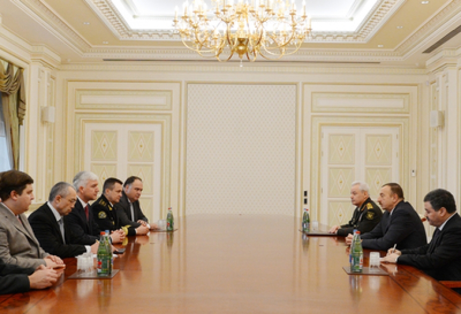 Le président azerbaïdjanais Ilham Aliyev a reçu la délégation conduite par le ministre ukrainien de la Défense