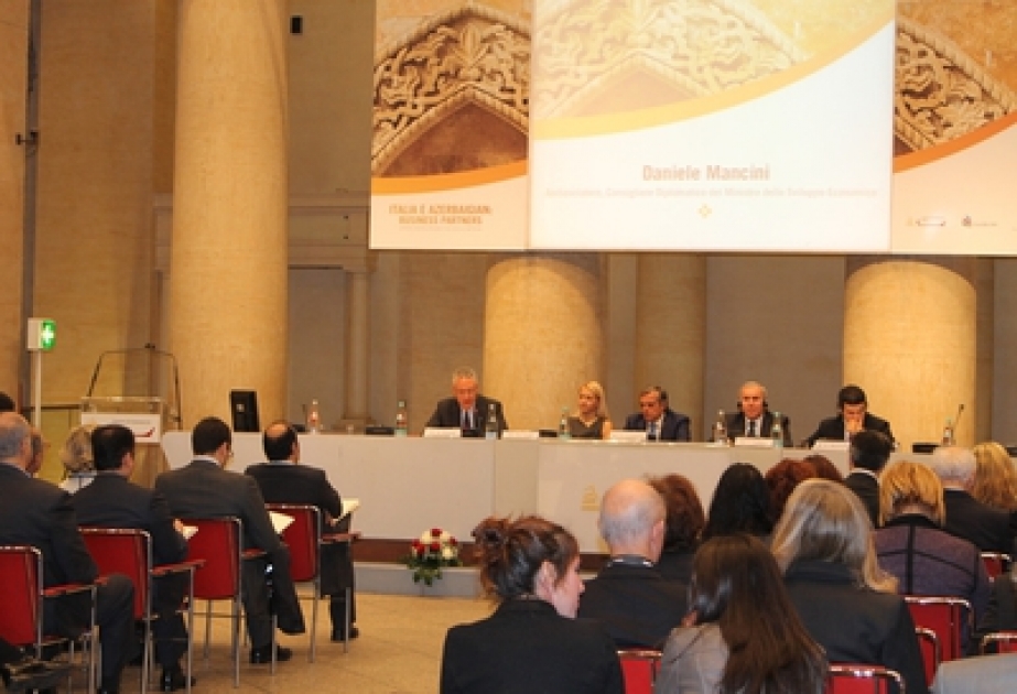 Une conférence à Rome « Italie et Azerbaïdjan : les partenaires d’affaires – les opportunités d’entreprise et les perspectives »