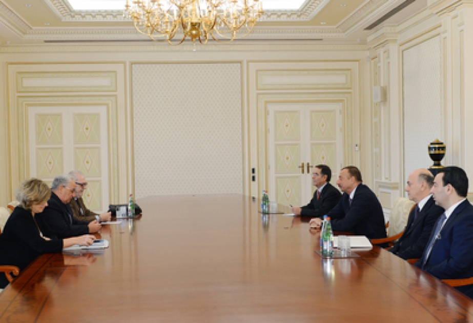 Le président azerbaïdjanais M. Ilham Aliyev a reçu les corapporteurs du Comité de suivi de l’APCE