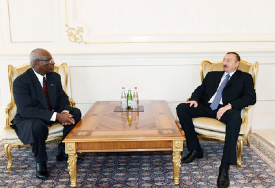 Le président M. Ilham Aliyev a reçu les lettres de créance du nouvel ambassadeur érythréen en Azerbaïdjan