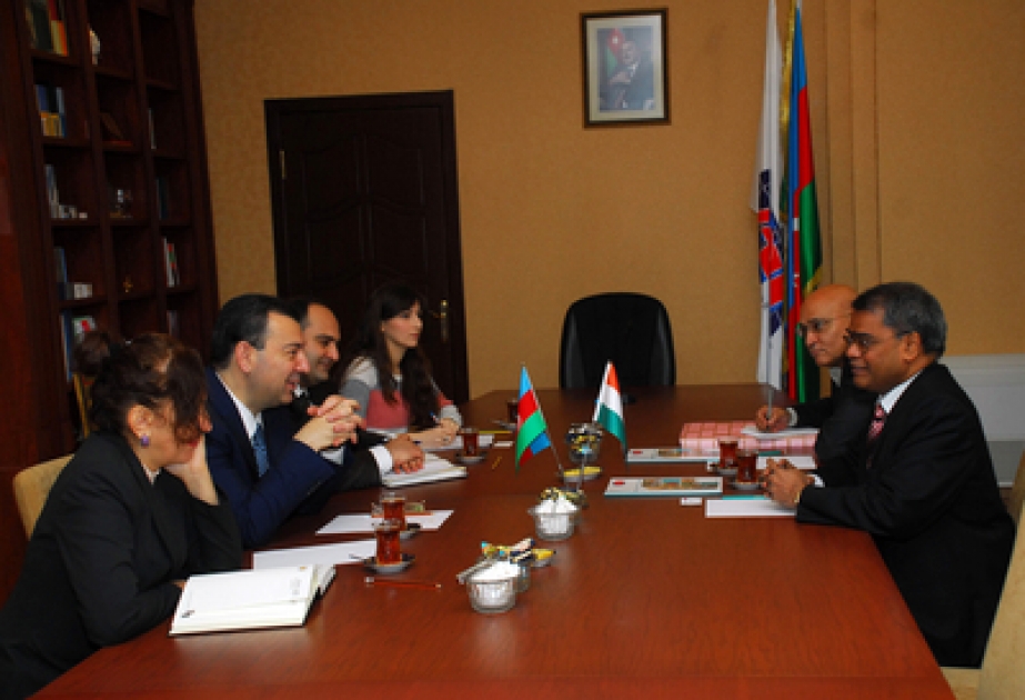 L’ambassadeur indien en Azerbaïdjan a été à l’Université des Langues