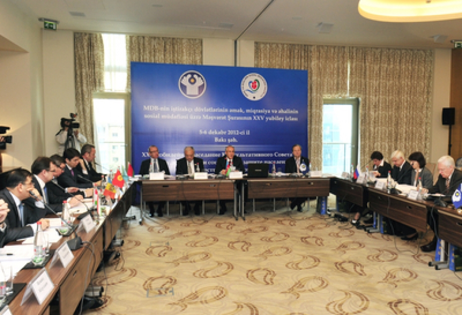 Baku hosts regular meeting of the CIS Advisory Council on labor, migration and social protection of population