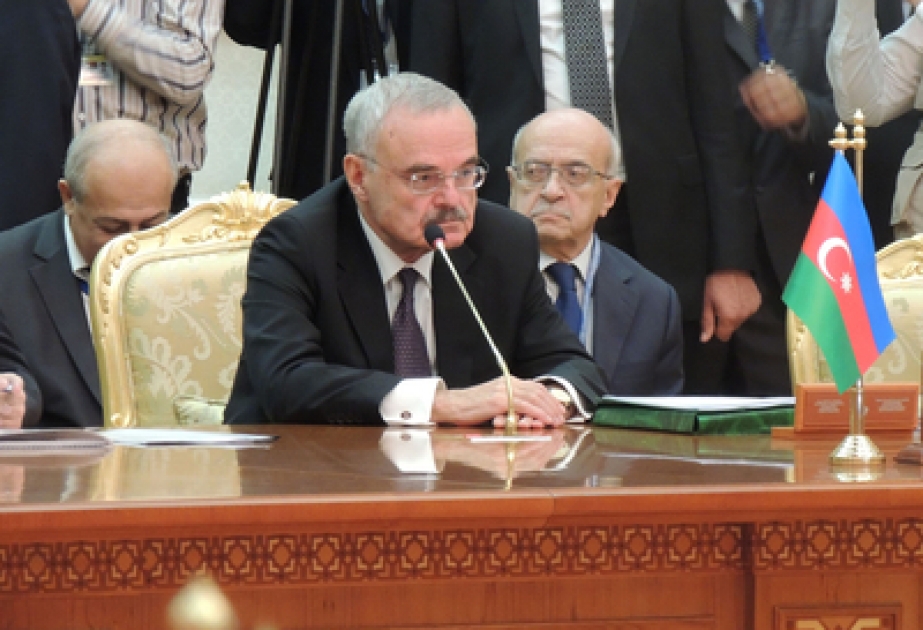 Artur Rasizade, le premier azerbaïdjanais, a participé à la réunion du Conseil des chefs d’Etat des pays membres de la CEI à Achgabat