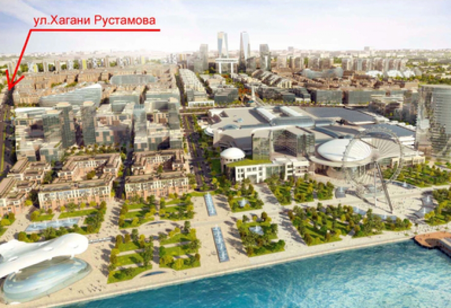 Infrastructure works within Baku White City project continue
