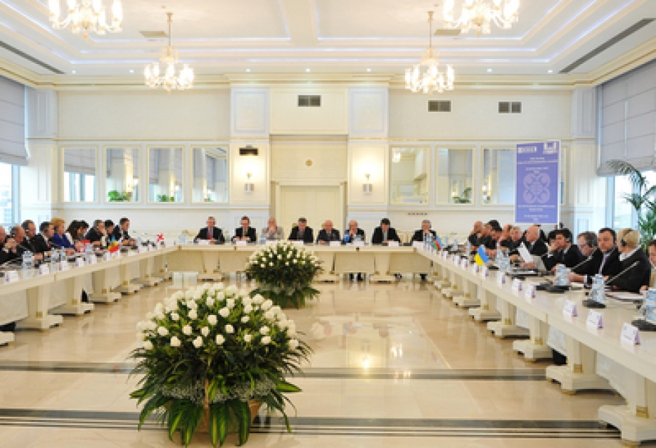 La cinquième réunion de l’Assemblée parlementaire du GUAM a entamé son travail à Bakou